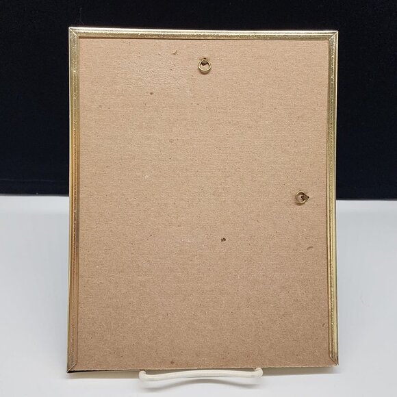 Gold-Tone Picture Frame Intricate Detailing By Integration Industries Vintage 8x - Picture 3 of 7